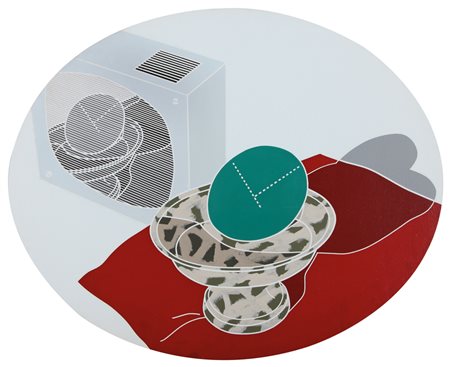 EMILIO TADINI Milano 1927 - Milano 24/09/2002 Natura morta (circuito chiuso),...