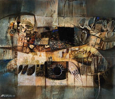 GIUSEPPE DE GREGORIO Spoleto (Pg) 11/10/1920 - 2007 Natura morta con...