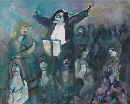 MINO MACCARI Siena 24/11/1898 - Roma 17/06/1989 Direttore d'orchestra, anni...