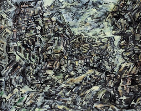 EMILIO VEDOVA Venezia 09/08/1919 - Venezia 25/10/2006 Paesaggio di Cortina,...