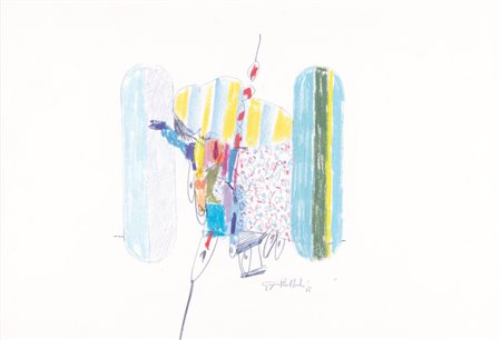 GIORGIO BELLANDI Milano 24/06/1931 - Como 11/07/1976 Natura morta, 1966...