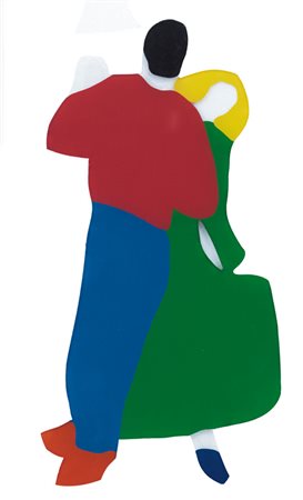 MARCO LODOLA Dorno (Pv) 04/04/1955 Ballerini, 2000 perspex + smalti cm....