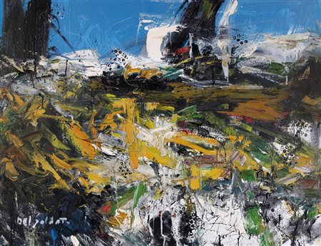 BRUNO DEL SOLDATO Livorno 1954 Libera-mente, 2006 olio su tela cm. 70x90,...