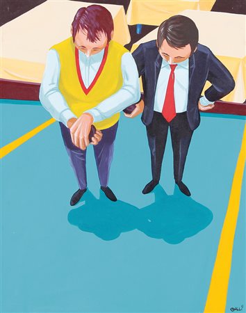 STEFANO GALLI Falconara Marittima (An) 20/11/1950 Il posto delle bocce, 1996...