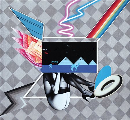 SERGIO SARRI Torino 07/04/1938 La balance, 1999 acrilici su tela e legni...