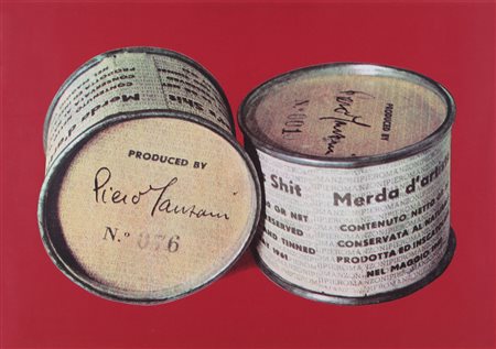 PIERO MANZONI Soncino (Cr) 13/07/1933 - Milano 06/02/1963 Merda d'artista...