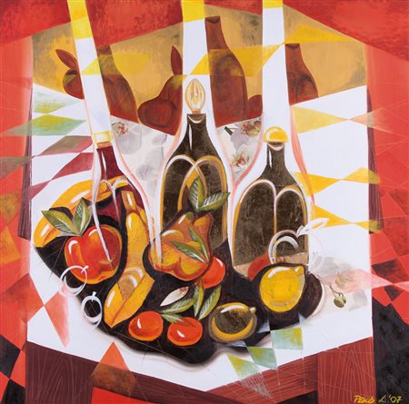 ANITA PEKO Kalocsa (Ungheria) 13/09/1963 Natura morta coi limoni, 2007 olio e...