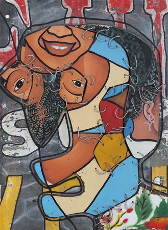 TETE’ CAMILLE AZANKPO Lomè (Togo) 1968 Senza titolo, 2010 legno, metallo ed...