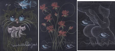 NOVELLA PARIGINI Chiusi (Si) 29/04/1921 - Roma 30/09/1993 Gatto e pesce...