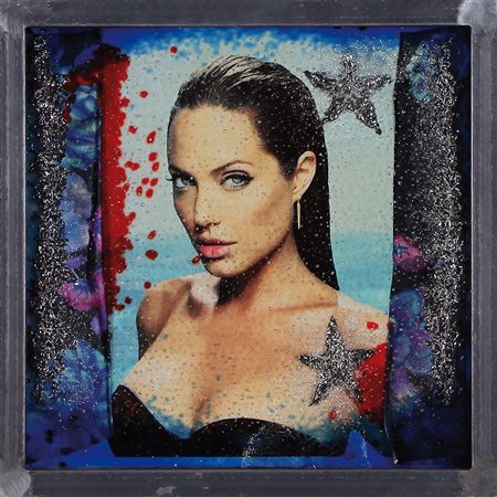 OMAR RONDA Portula (Bi) 11/09/1947 Angelina frozen, 2011 plastic + foto cm....