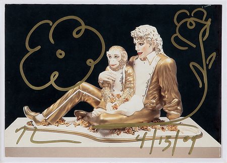 JEFF KOONS York (Pennsylvania) 1955 Michael Jackson and bubbles, 2009 marker...