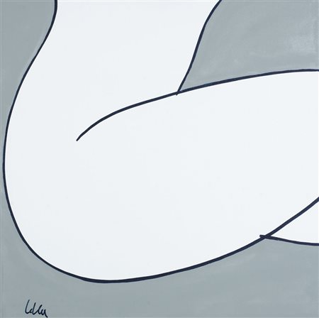 MARCO LODOLA Dorno (Pv) 04/04/1955 Senza titolo tecnica mista e smalti su...