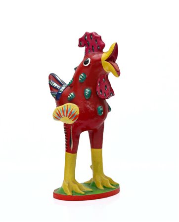 JOSE’ ORTEGA Arroba de Los Montes 1923 - Parigi 1991 Gallo scultura in...