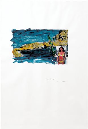 MARIO SCHIFANO Homs (Libia) 1934 - Roma 26/01/1998 Senza titolo, 1974-78...