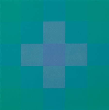 JORRIT TORNQUIST Graz 1938 Progetto 72, 2010 acrilico su tela cm. 50x50,...