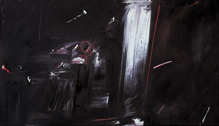 PIERO RUGGERI Torino 27/04/1930 - 14/05/2009 Combattimenti, 1969 olio su tela...