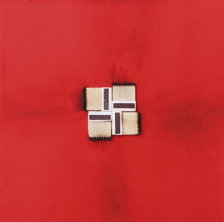 BERNARD AUBERTIN Fontenay aux Roses 1934 Dessin de feu, 2009 fiammiferi...