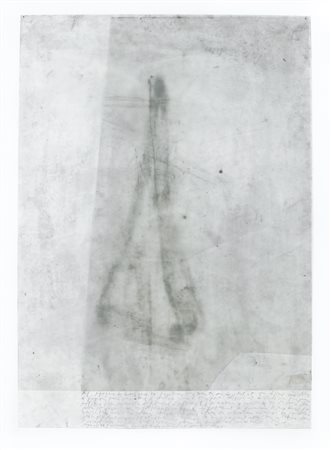 LUCA CACCIONI Bologna 24/10/1962 Trasparenze tecnica mista su acetato cm....