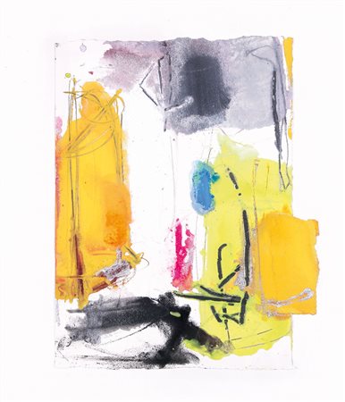 ENZO ESPOSITO Benevento 26/09/1946 Senza titolo tecnica mista su carta cm....