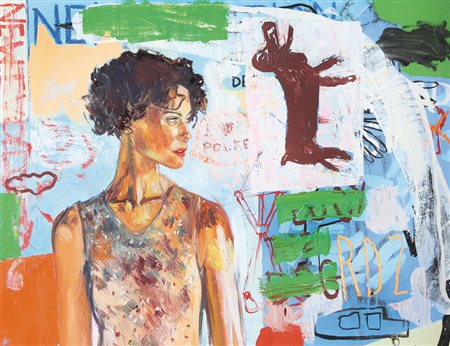 DORMICE RD2, 1999 olio su tela cm. 76x99, firma (Dougal Graham), titolo e...