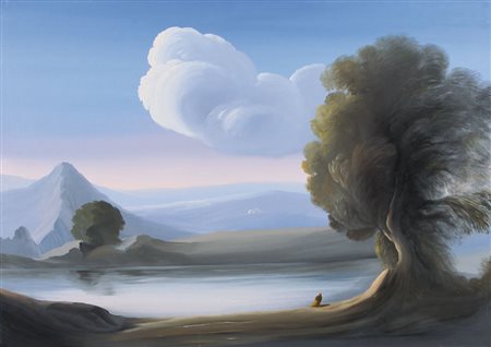 UBALDO BARTOLINI Montappone (Ap) 18/02/1944 Voglia di restare, 1997 olio su...