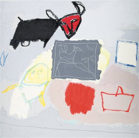 GIANFRANCO ASVERI Fiorenzuola D'Arda 1948 Incontro senza motivi, 1995 tecnica...