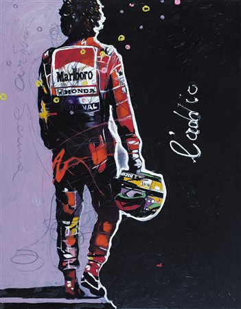 ENRICO MANERA Asmara (Etiopia) 04/04/1947 L'addio Ayrton Senna, 2005 tecnica...