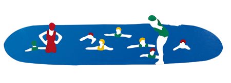 MARCO LODOLA Dorno (Pv) 04/04/1955 Weekend, 1995 perspex + smalti cm. 32x142,...