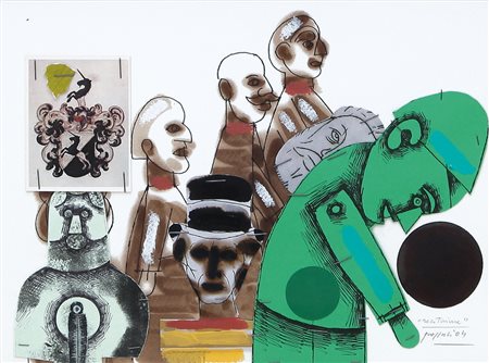 CONCETTO POZZATI Vo' Vecchio (Pd) 01/12/1935 Recitazione, 2004 tecnica mista...