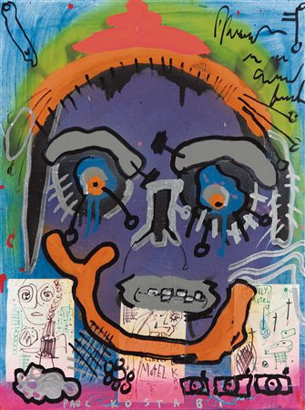 PAUL KOSTABI Whittier (California) 1962 Ik don't go, 2008 tecnica mista e...