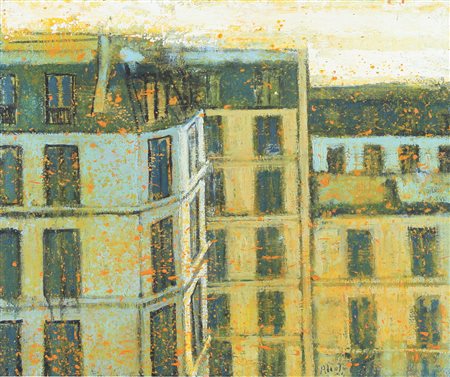 MASSIMILIANO ALIOTO Brindisi 06/05/1972 Luce sulla città, 2004 olio su tela...