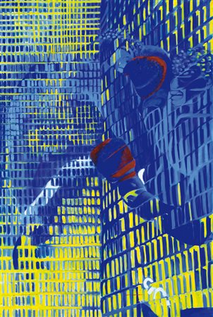 TITINA MASELLI Roma 1924 - 2005 Boxeur, 1980 olio su tela cm. 196x130, firma,...