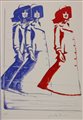 Giosetta Fioroni Senza titolo Serigrafia a colori Dimensioni foglio 78,5x54...