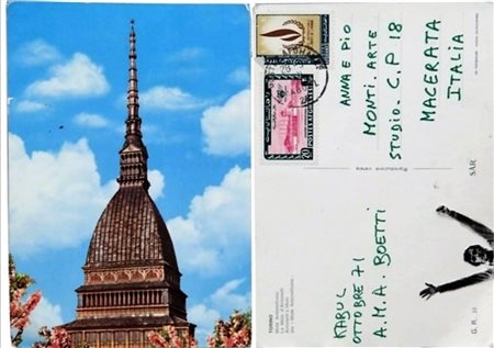 Alighiero Boetti “La mole Antonelliana – Kabul, 1971”