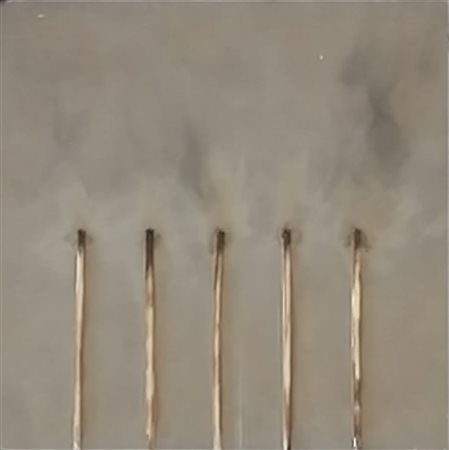 Bernard Aubertin “Dessin De Feu” 2009