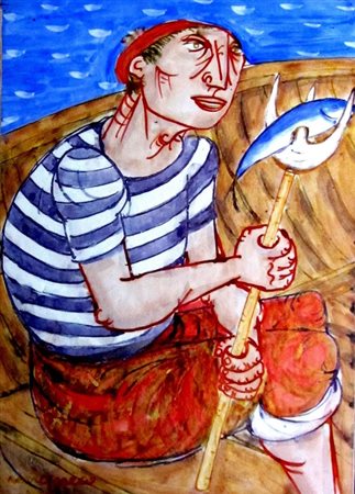 Giuseppe Migneco “Pescatore”