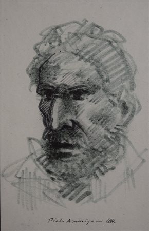 Pietro Annigoni “Testina di uomo”