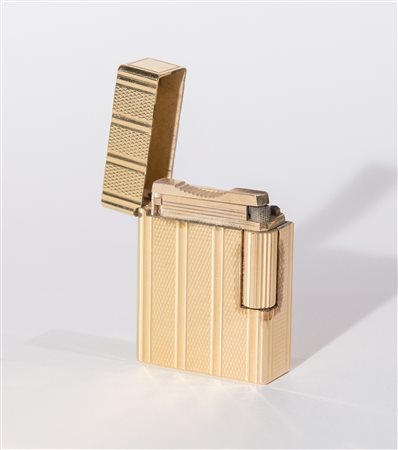 ACCENDINO DUPONT IN LAMINA D’ORO