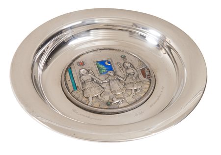 ARGENTERIA e OREFICERIA STEFANI, XX secolo Fondina dal titolo “Tre piccole...