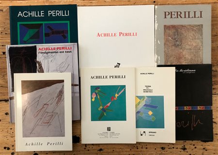 ACHILLE PERILLI - Lotto unico di 8 cataloghi