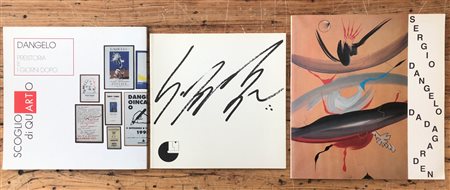 SERGIO DANGELO - Lotto unico di 3 cataloghi