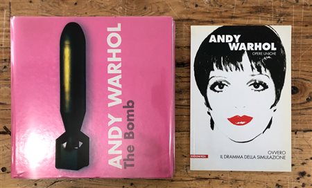 ANDY WARHOL - Lotto unico di 2 cataloghi