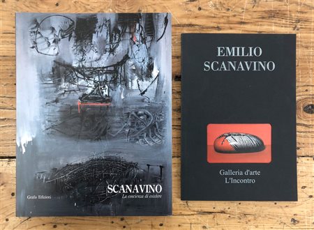 EMILIO SCANAVINO - Lotto unico di 2 cataloghi