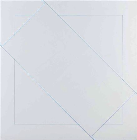 Andrea Pierbò 16 CCXXXX tecnica mista su tela, cm 70x70 sul retro: firma,...