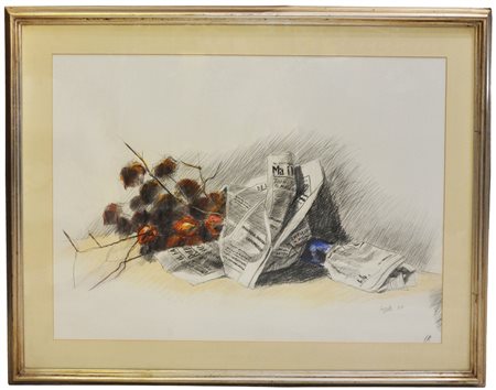 GIOVANNI CAPPELLI - Mazzo di fiori, 1987