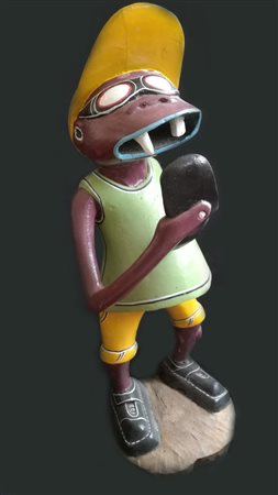 GEORGE LILANGA - Shetani with mobile, 1998 