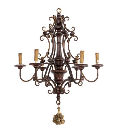 Lampadario a sei luci