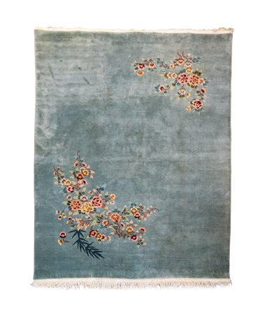 Tappeto cinese fondo celeste