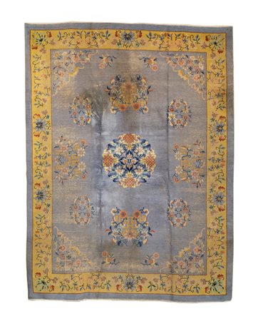 Tappeto cinese fondo celeste