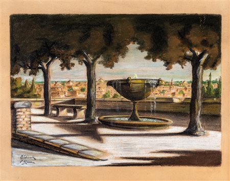 Veduta di Roma del Pincio